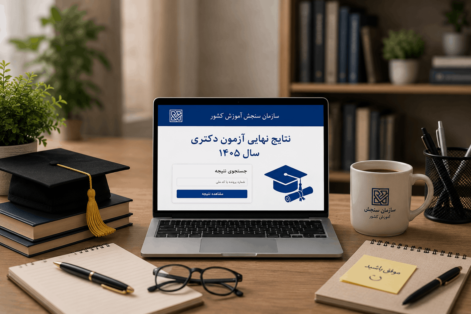 نتایج آزمون دکتری