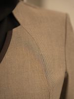 مانتو و شلوار یقه هفت چهارخانه ریز - Image 18