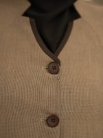 مانتو و شلوار یقه هفت چهارخانه ریز - Image 19