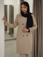 مانتو و شلوار یقه بلیزری - Image 18
