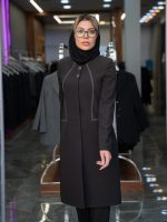مانتو و شلوار یقه گرد