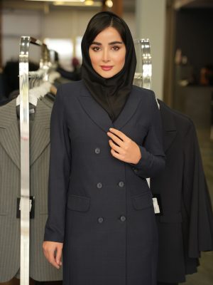 مانتو و شلوار یقه بلیزری