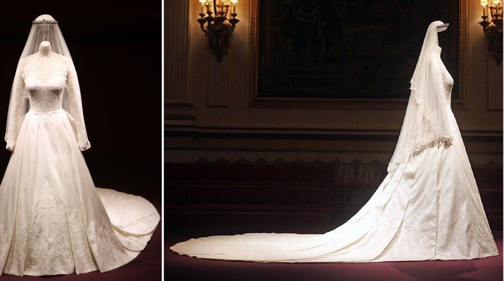 گران ترین لباس عروس کیت میدلتون کاترین دوشس کمبریج