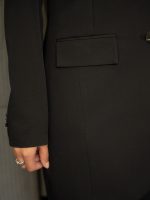 مانتو شلوار فیونا یقه انگلیسی دو دکمه - Image 2