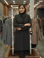 مانتو شلوار بزیاق یقه ملوانی سه دکمه - Image 12