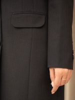 مانتو شلوار دیپلمات یقه بلیزری آستین سه دکمه - Image 18
