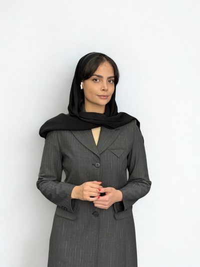 مانتوشلوار دیپلمات نیم خط