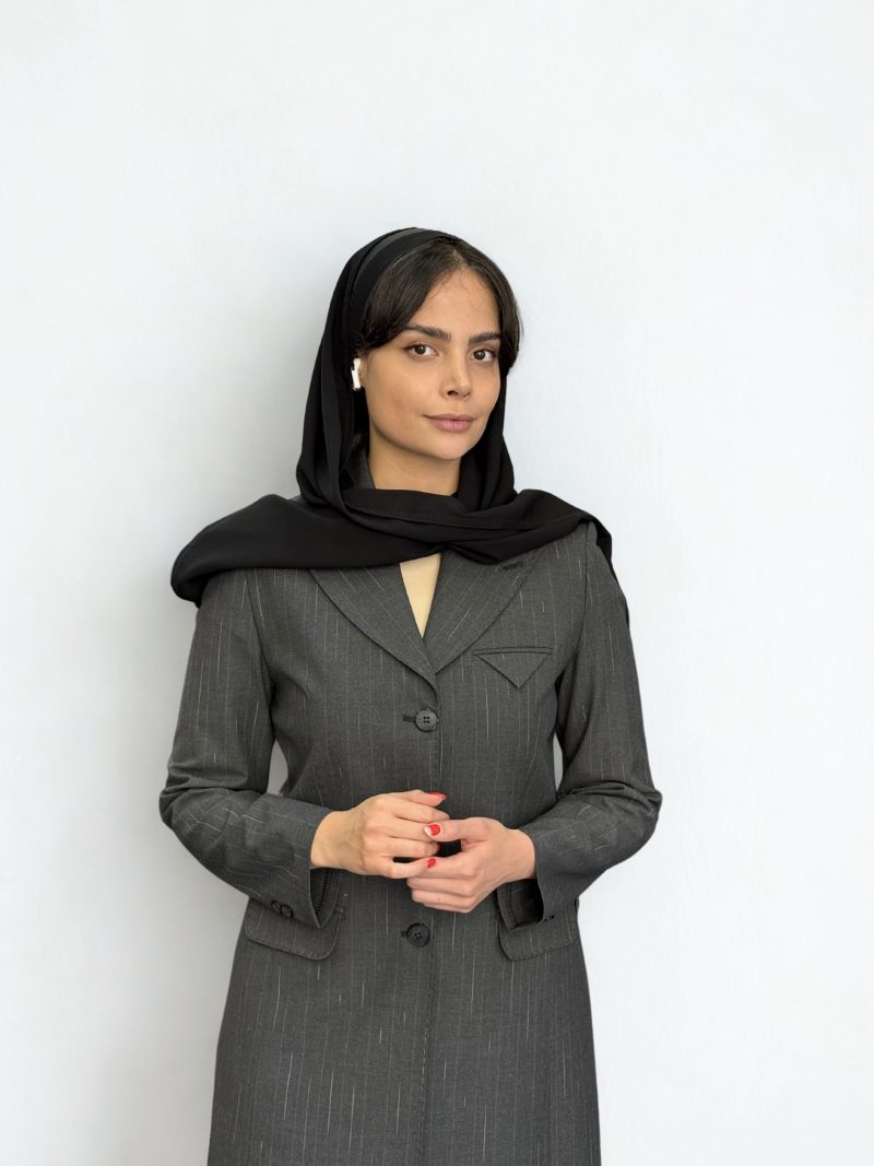 مانتوشلوار دیپلمات نیم خط