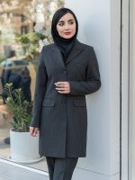 مانتو و شلوار دیپلمات نیم خط - Image 16