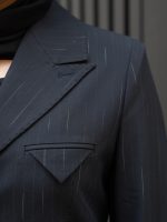 مانتو و شلوار دیپلمات نیم خط - Image 2