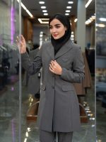 مانتو و شلوار دیپلمات نیم خط - Image 9