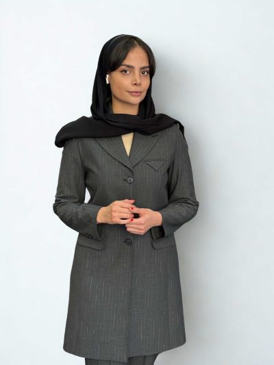 مانتوشلوار دیپلمات نیم خط
