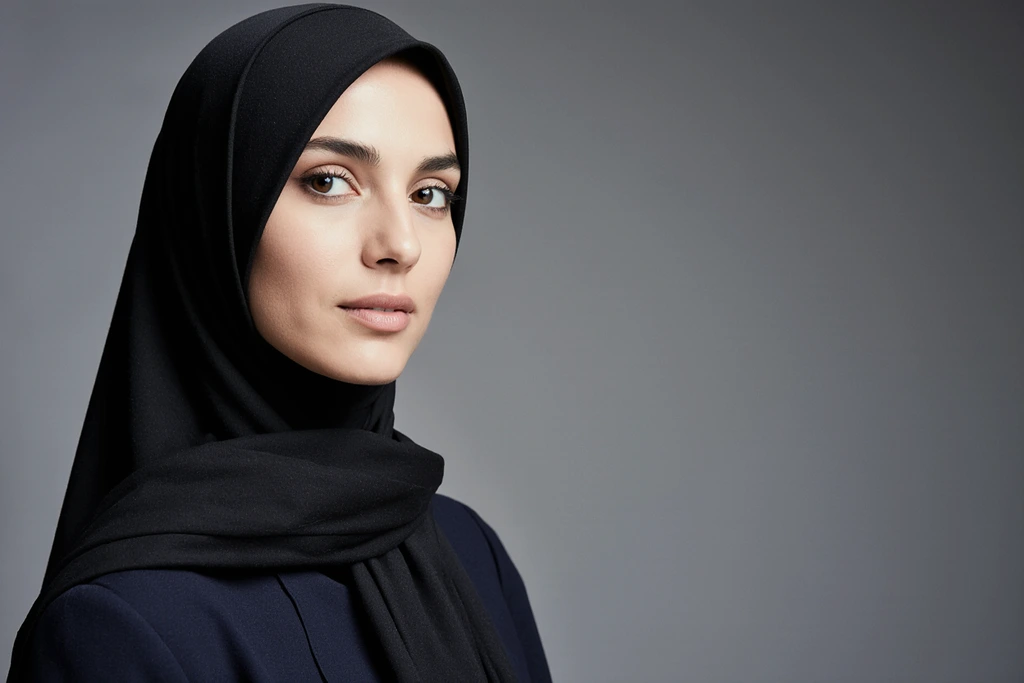مقنعه فراتر از پوشش بازتاب هویت و نماد نظم و تمرکز