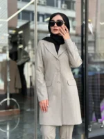 مانتو و شلوار دیپلمات نیم خط - تصویر 27