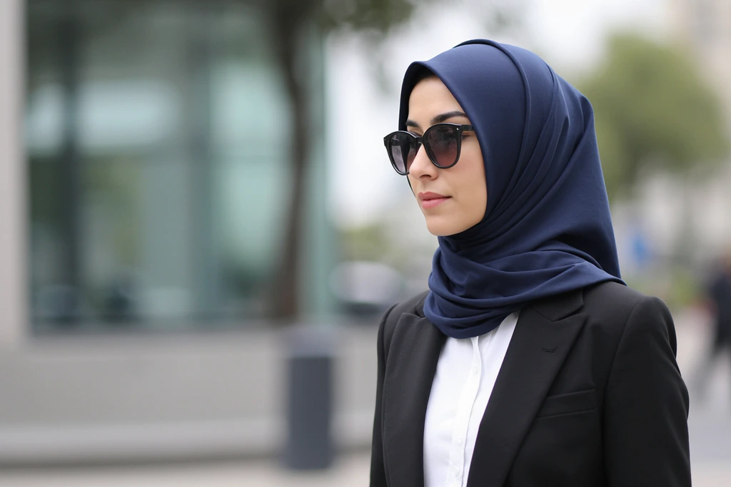 مقنعه آزاد یا ساده انتخابی برای راحتی