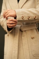 پالتو فوتر 60/40 یقه انگلیسی جیب از رو - Image 7