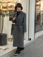 پالتو فوتر 60/40 یقه انگلیسی جیب از رو - Image 11