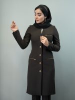 مانتو و شلوار فیونا جیب زیپ دار