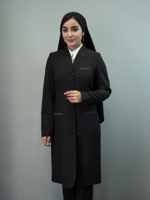 مانتو و شلوار جیب ضربدری