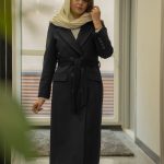 پالتو فوتر 50/50 بلند شش دکمه خزدار