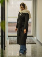 پالتو فوتر 60/40 بلند شش دکمه خزدار - Image 7