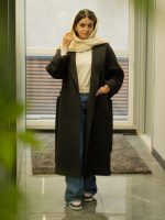 پالتو فوتر یقه انگلیسی جیب پاکتی