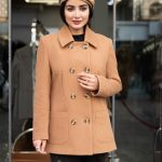 فوتر یقه شکاری جیب پاکتی کوتاه