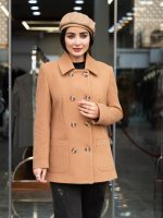 فوتر یقه شکاری جیب پاکتی کوتاه