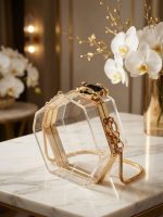 کیف فانتزی شیشه ای مربع دایره مثلث - Image 3