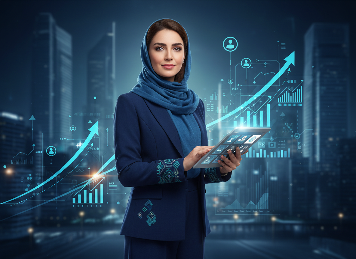 لیلا کاظمی موسس و مدیرعامل ایران تلنت(Iran Talent)