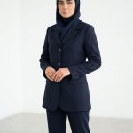 مانتو شلوار فیونا سه دکمه قد 75