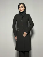 فیونا یقه آمریکایی نقاب دار مشکی