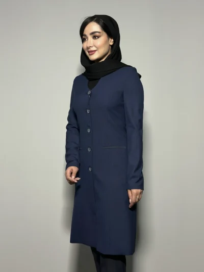 مانتو تک یقه دلبری