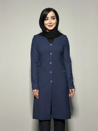 مانتو تک یقه دلبری
