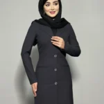 مانتو شلوار بزیاق یقه آمریکایی 1