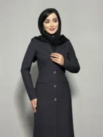 مانتو شلوار بزیاق یقه آمریکایی 1