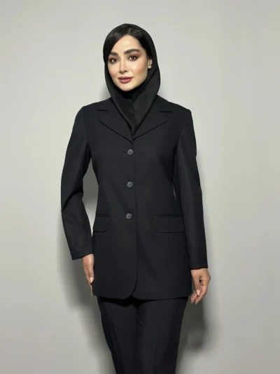 مانتو شلوار فیونا سه دکمه