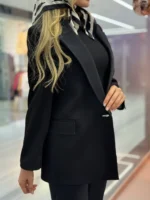 کت پرادا کج راه یقه آلمانی
