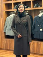 بزیاق یقه انگلیسی ساتن دوزی