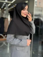 مقنعه ابری مشکی