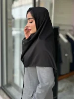 مقنعه ابری مشکی
